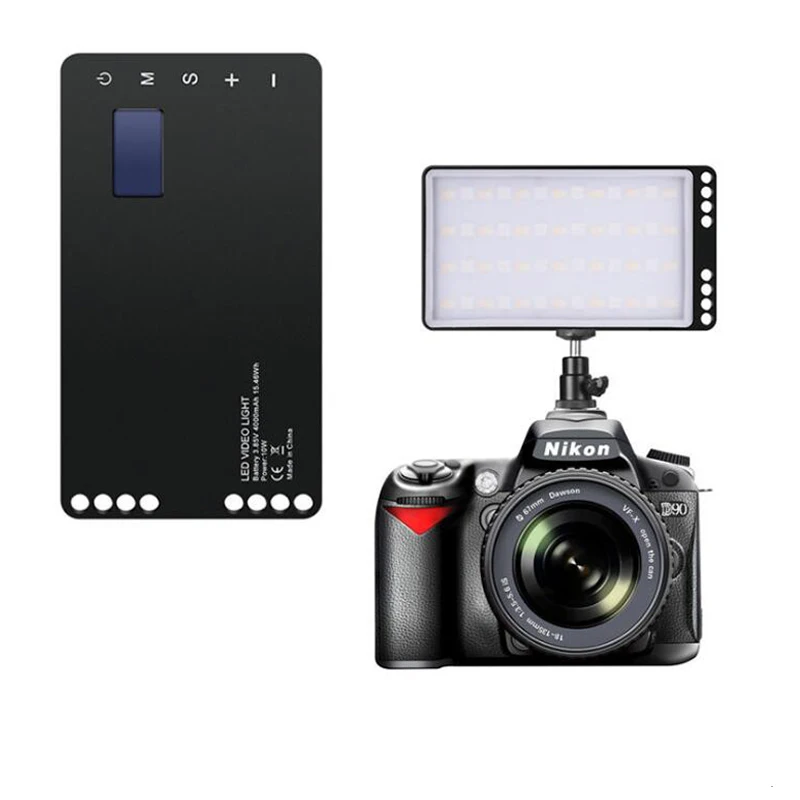 

Logo Customized Photography LED Full Color RGB Fill Light Mini Light And Thin Photo Camera Color Portable Pocket Light
