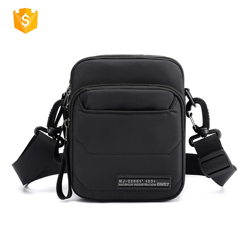 

Hip Hop Trendy Fashion Waterproof Canvas Shoulder Bag Famous Designer Brand Men Waist Bag Fanny Pack