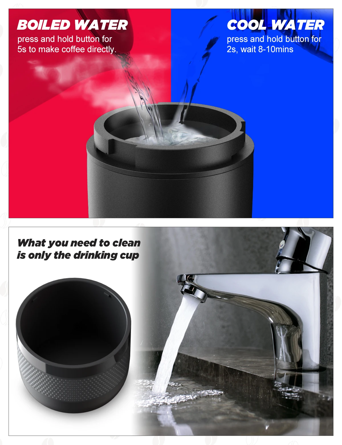 
Portable 12v small Turkish coffee maker espresso machine for travel camping outdoor use 