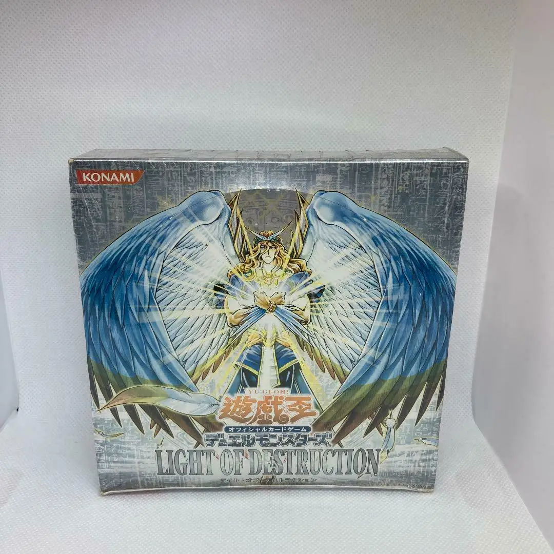 

Free Shipping YuGiOh Konami Light Of Destruction Japanese Booster Box 1st Edition Sealed Yu-Gi-Oh!, Colorful