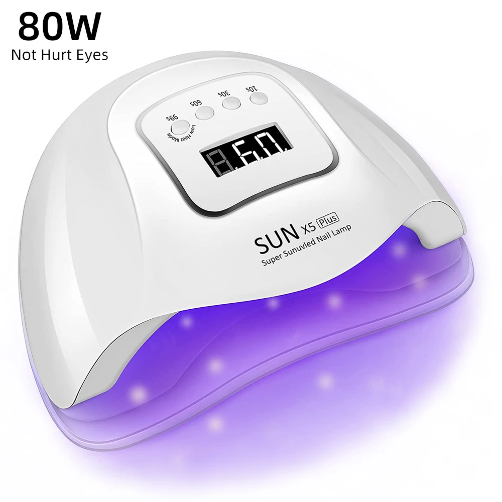 

best uv nail dryer electric 80w 48w uv nail lamp cordless for Curing Gel Polish Auto Sensing Lamp For Nails