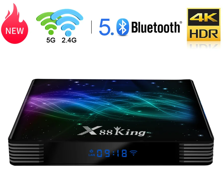 Excellent X88 King S922x Ram 4gb Rom 64gbデジタル衛星受信機のandroid 9.0デジタルtv