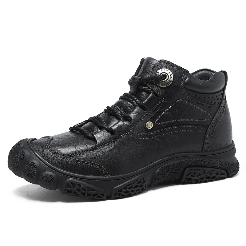 

High Quality Men Professional Waterproof Outdoors Hiking Shoes Climbing Boots