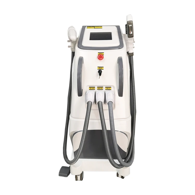 

3 in 1 OPT IPL RF Nd Yag Permanent Laser Hair Removal and Skin Rejuvenation Machine