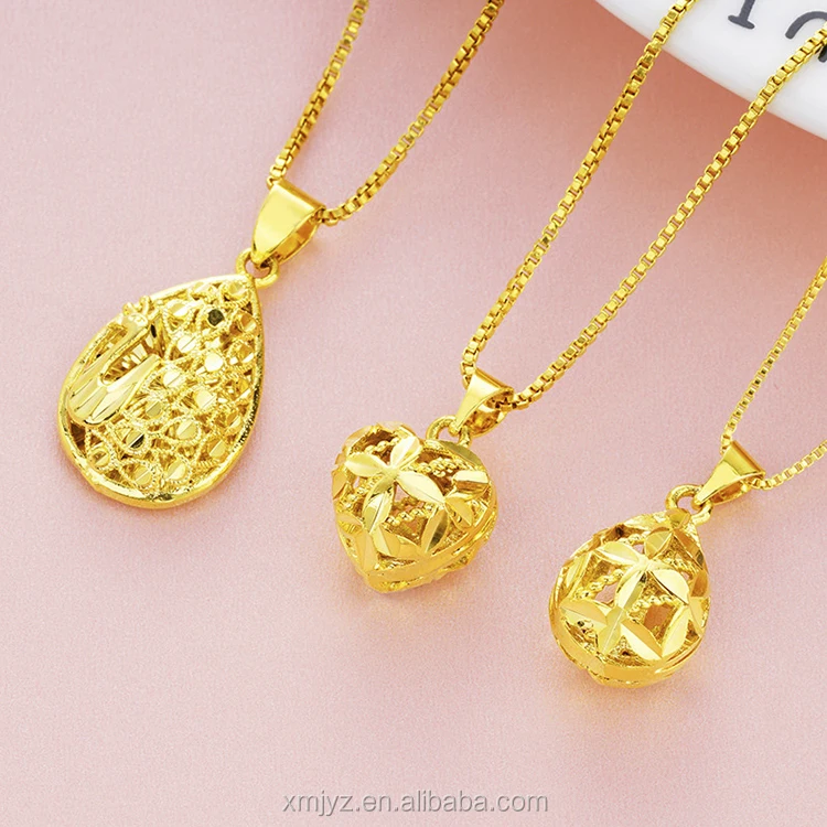 Gold-Plated Heart-Shaped Jewel