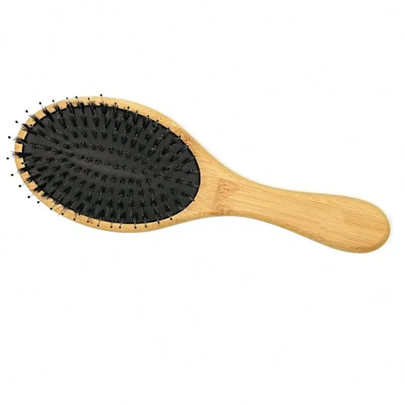 

Soft Bristles Supplier Slim Cur Bristl Woman Boar With Logo And Box Boars Straight Agave Bristle For Hair Brush