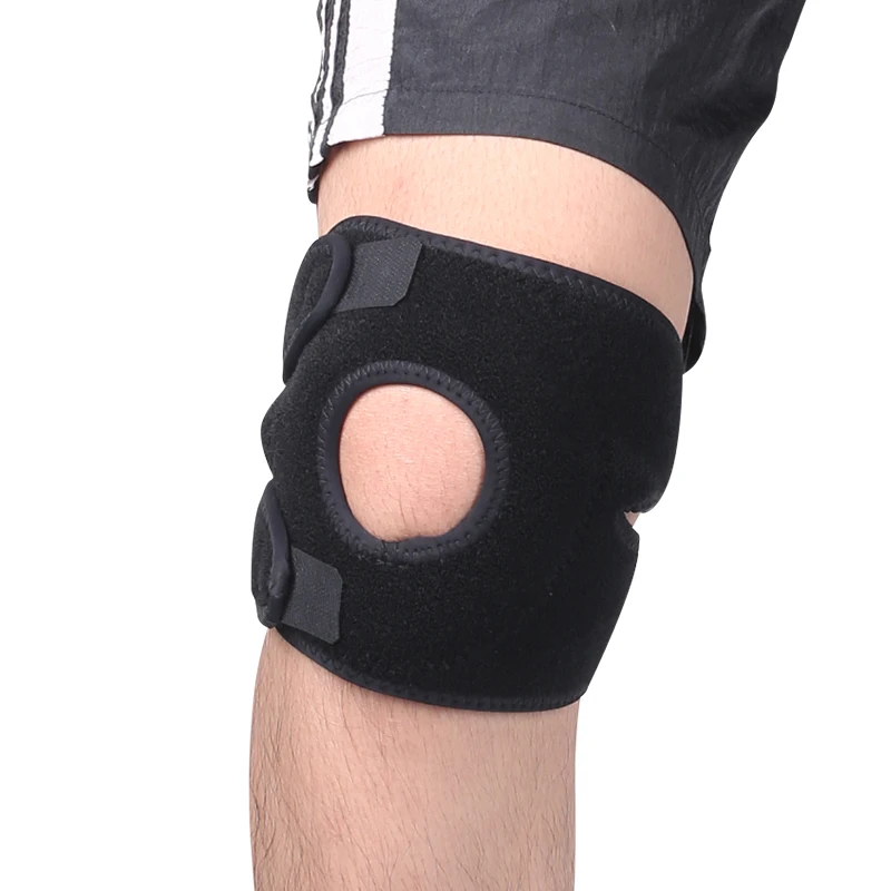 

Outdoor Sports Knee Brace Adjustable Exercise Knee Protective Pads