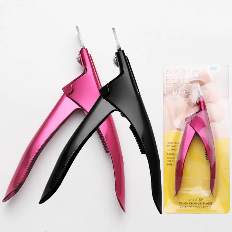 
Wholesales Custom 430 Stainless Steel Manicure Acrylic False Nail Tip Edge Clipper Cutter 