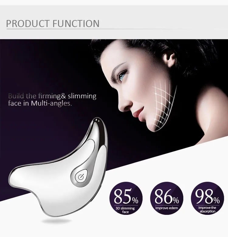 

Ms.W new products body shaper face fat removal beauty device machine, White/gold/pink