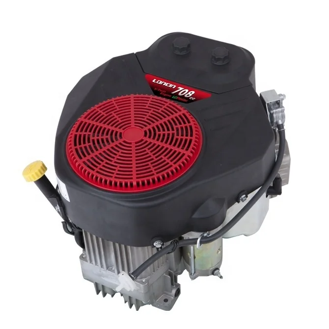 25hp V-twin Vertical Shaft Gasoline Engine For Riding Lawn Mowers - Buy ...