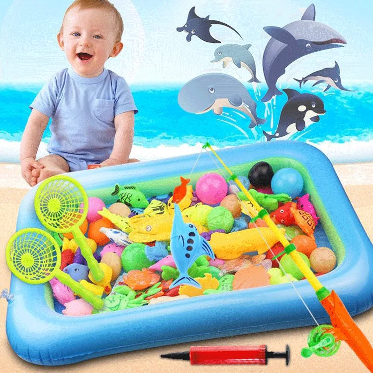 

Parents Children Lovely Summer Kids Water Beach Fishing Toys For Sale