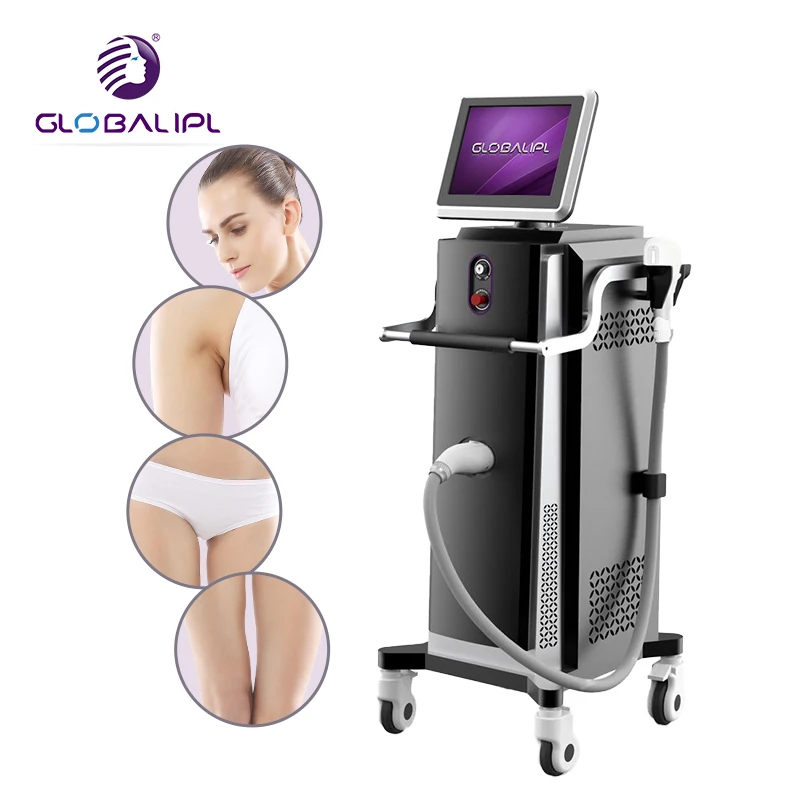 

Professional new painless electric 808 755 1064nm diode laser men girls epilation permanent hair removal machine for sale price
