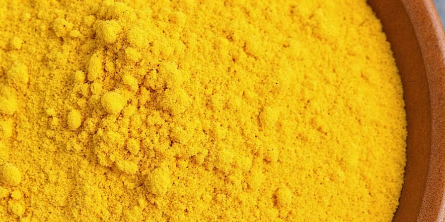 Fenugreek seeds with golden brown color