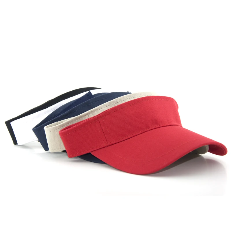 
Summer adjustable sports cap, wholesale visor hat, sun visor cap 