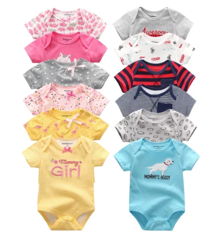 

5 model new arrival short sleeve baby clothing, Any colors