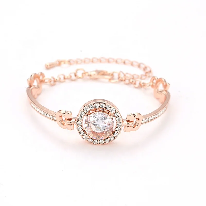 

Quality Trendy Bracelet Zinc Alloy Adjustable Bracelets Women Gold Silver Rose Gold Women's Bracelets Jewelry