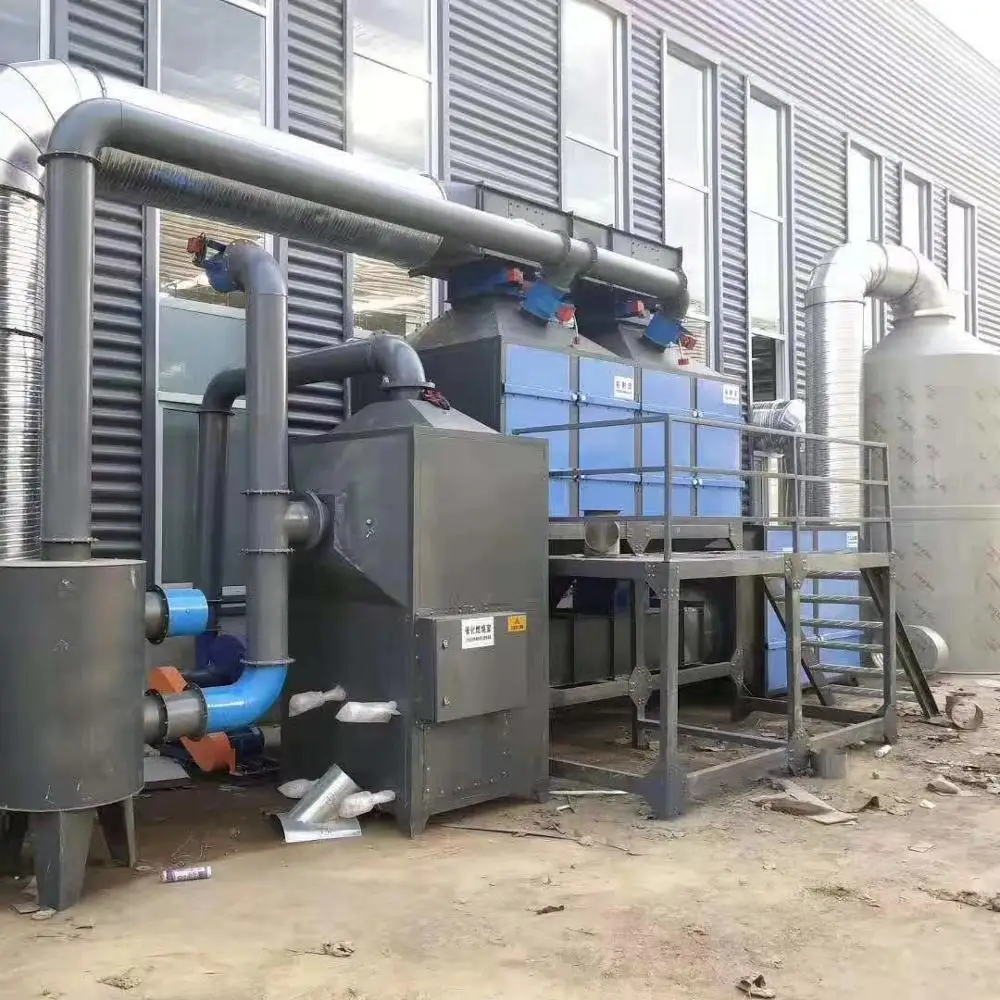 
High Efficiency Exhaust Waste Gas Treatment Equipment System 