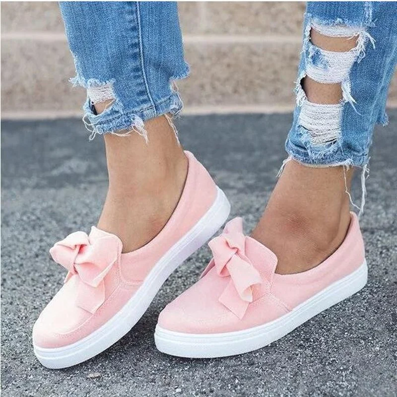 

Sexy Wedge Heel Lady New Arrivals Pumps 2020 Fashion Pink Gray Black White Slip On Low Price Suede Casual Shoes, Black/white/gray/pink