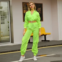 

Oem Custom Apparel Clothing Sport Green Neon Pants