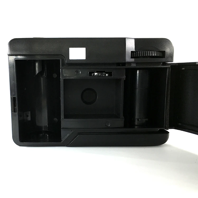 
Beestar Plastic Fixed Focus Manual Vintage Pure Color black color Mini 35mm Film Camera Instant Camera 