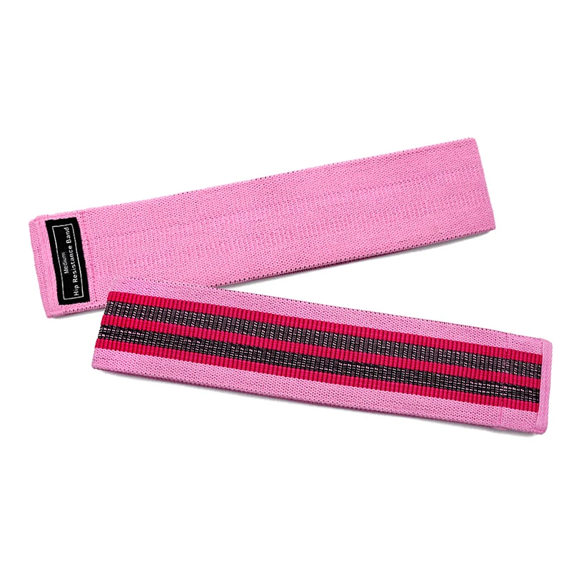 

Non Slip Resistance Bands for Legs and Butt / Fitness Booty Bands for Squat Glute Hip Tight Workout Training, Sets of 3, Multi