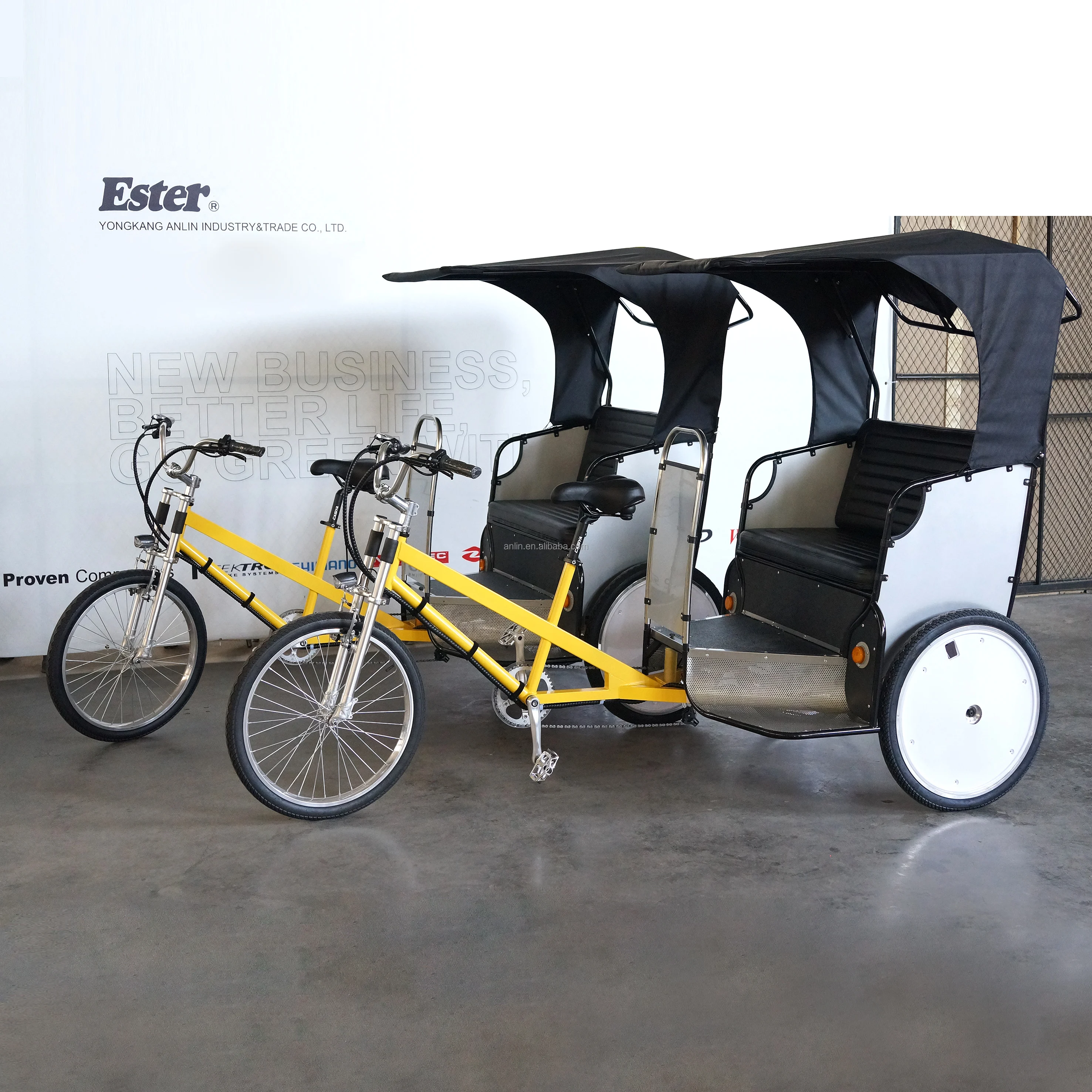 ESTER Motorized Rickshaw - Efficient Battery-Powered Transport