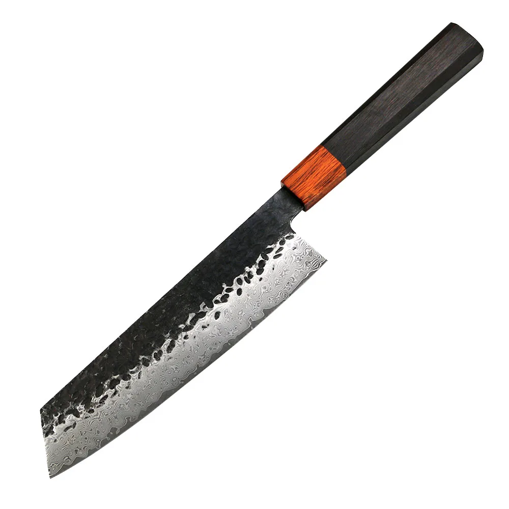 

Yangjiang Amber 2020 products vg10 forging damascus steel japanese blacksmith forged cleaver hand forged chef knife