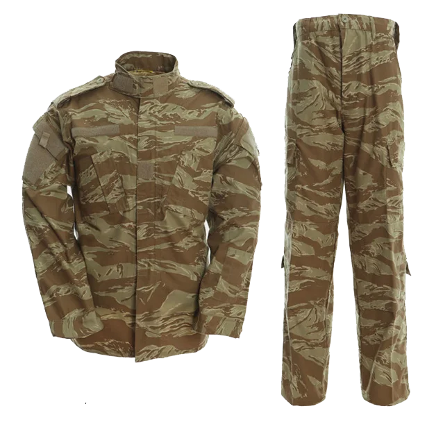Digital Camouflage Zebra Tactical Army Combat Military Uniform With The ...