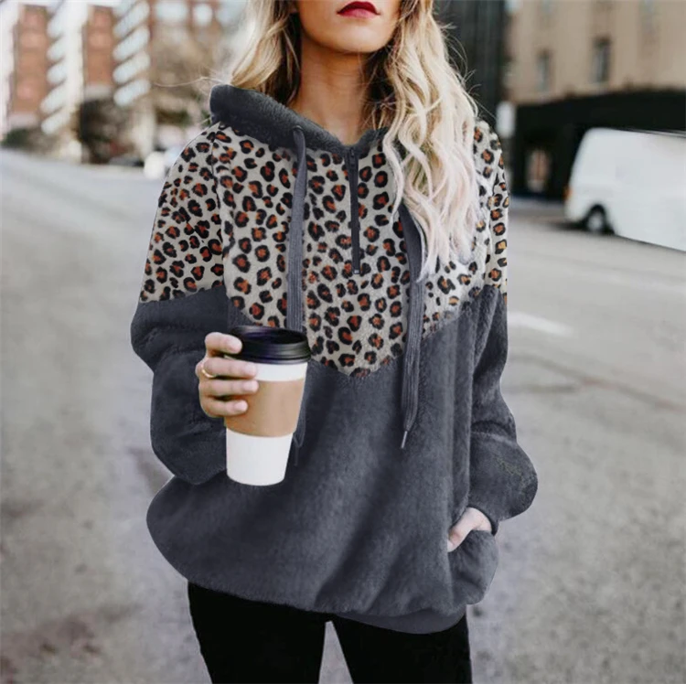

D95271 Bargain price women fall tops patchwork casual velvet pullover hoodies & sweatshirts woman tops fashionable long sleeve