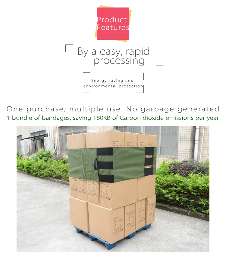 New Reusable Eco Friendly Alternative Shrink Shipping Packing Pallet