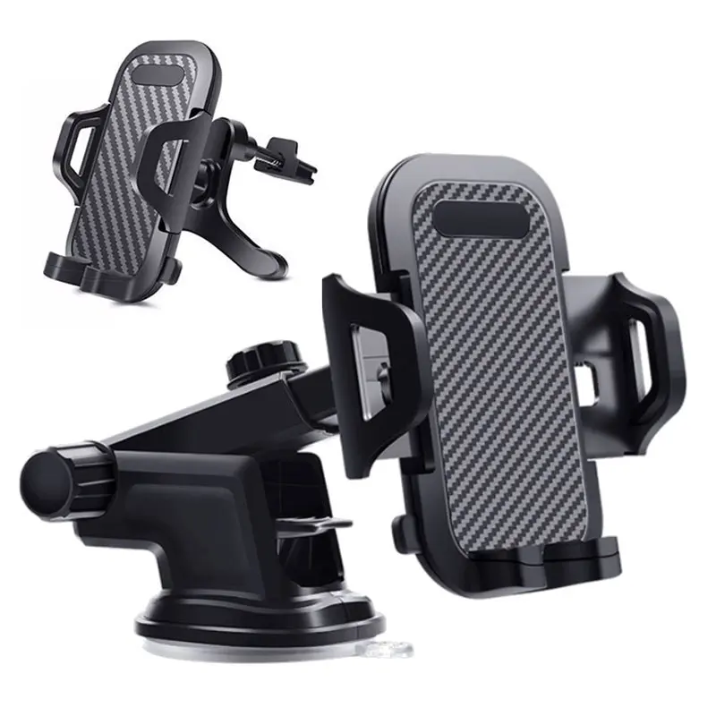 

Passed BSCI ISO Audit Mobile Phone Holders Accessories 2 in 1 Air Vent Car Dashboard Mount Car Phone Holder