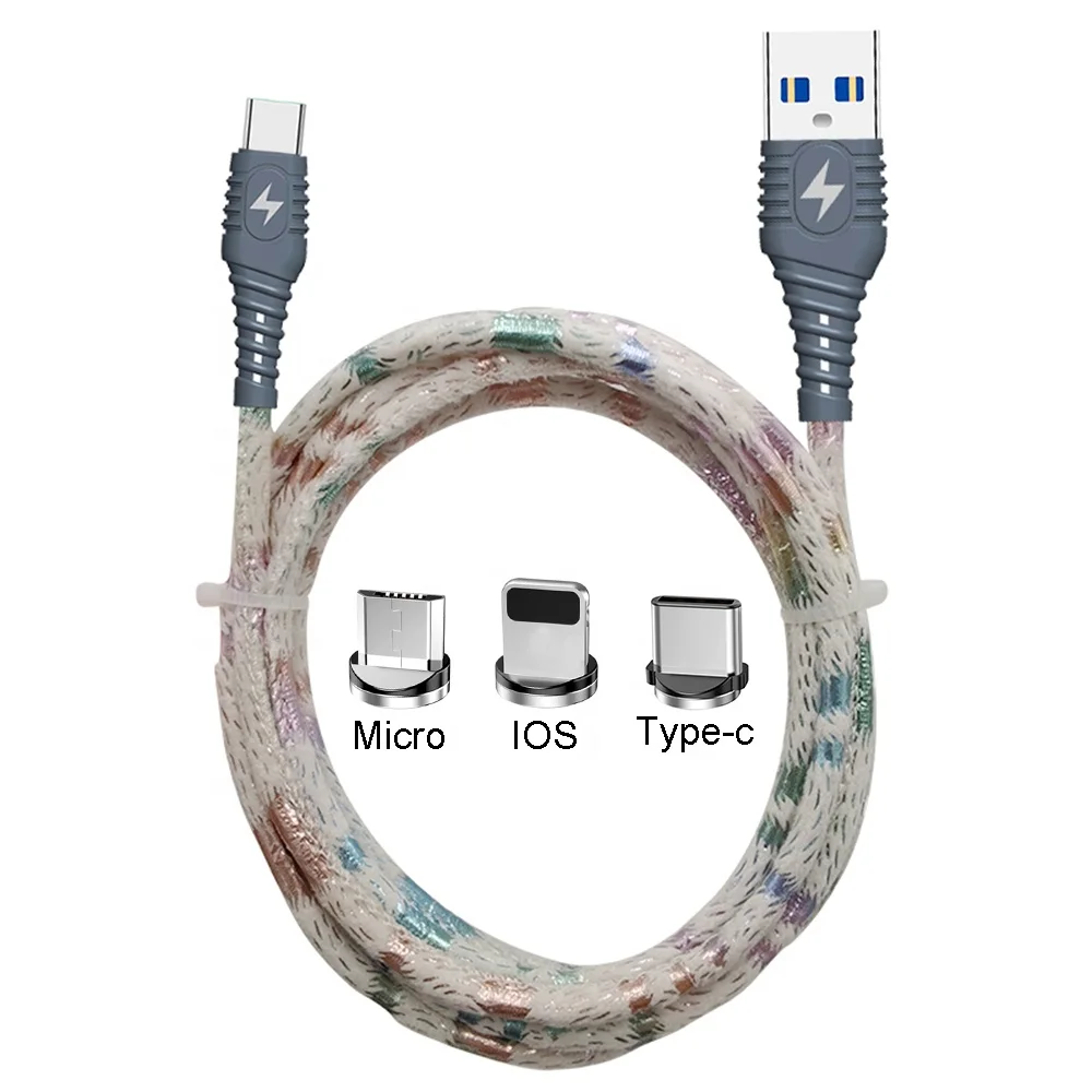 

ZENBEL 2021 New Product Hot Wholesale 3A Fast Charging USB Cable Nylon Knit Durable USB Cable Data Line Charging Sync Data Phone