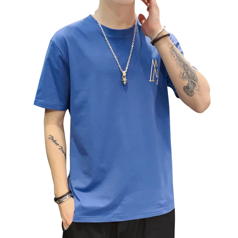 

Top sale men short sleeve t-shirt thin slim style casual short sleeve men's summer t-shirts for men