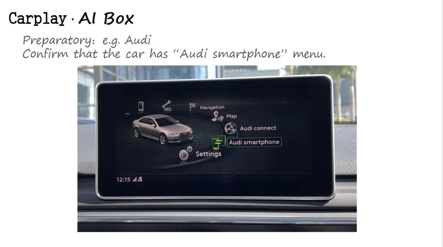 Automotive CarPlay Smart Box Car Video Interface for universal cars apple carplay