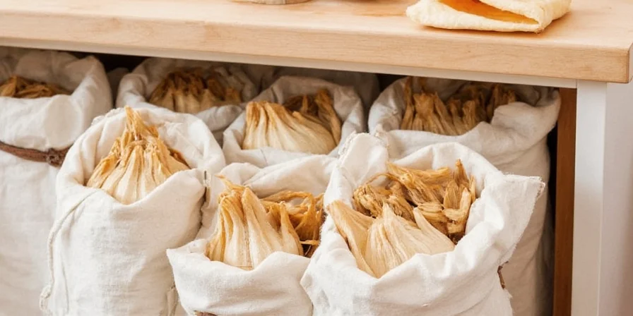 Galangal in a kitchen