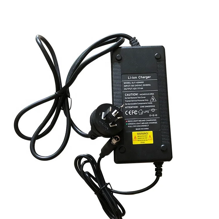 

Professional manufacturer top quality fast 42v 4amp scooter charger For Xiaomi Mijia M365 Ninebot ES2 Electric Scooter, Black