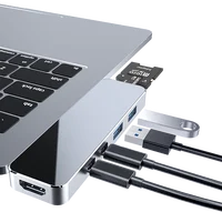 

2019 Pore Hub New Design USB Hub Powerful Adapter For MacBook Pro