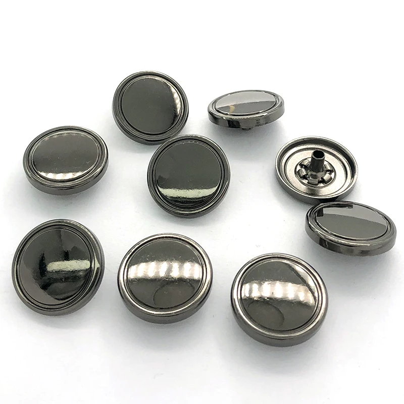 

Manufacturers wholesale production and supply various sizes of 10-30mm black four button clothing buttons