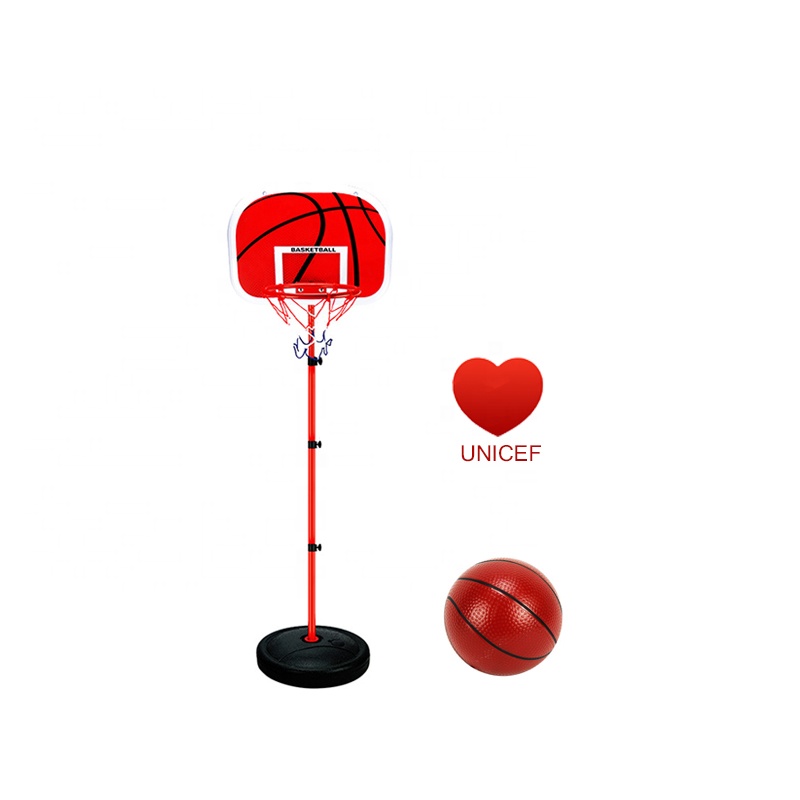 

New designs adjustable portable Kids Basketball Hoop Stand set Sport toys for Toddlers Children Indoor and Outdoor games, Picture shown
