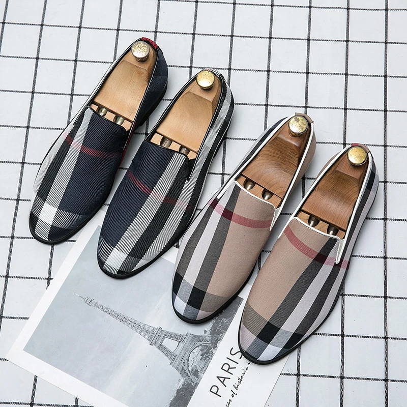 

A380 hot sale fashion men's casual dress shoes