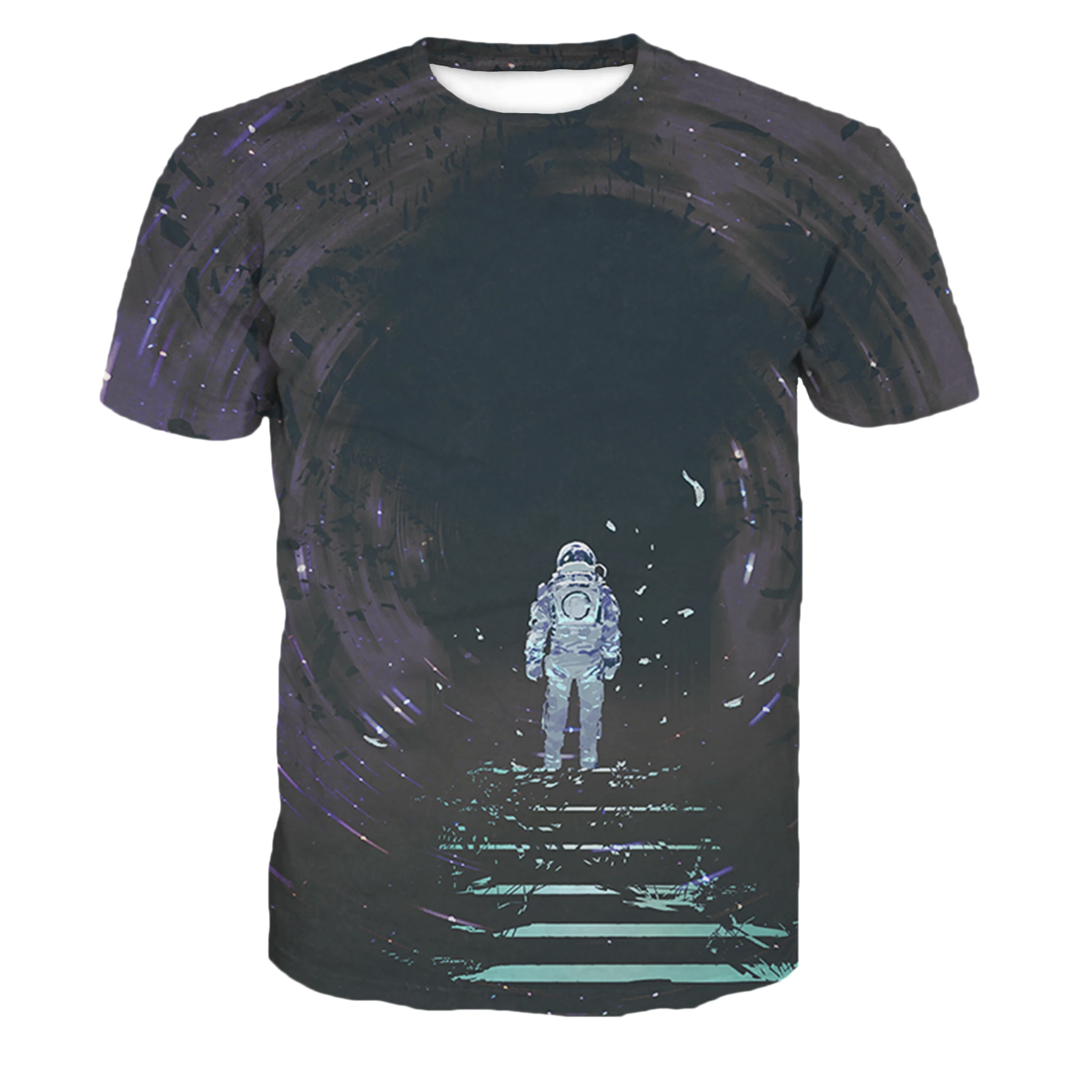 

Couple t shirt 3D digital printing short-sleeved sublimation t-shirt