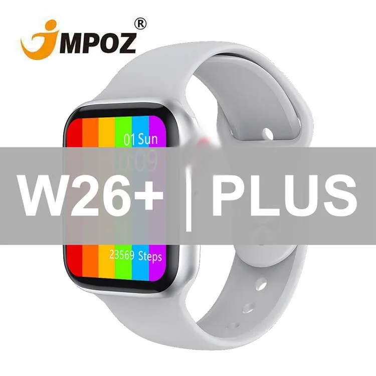 

New w26+ updated W26 PRO man ecg reloj inteligente inteligent ip68 series 6 smart watch w26plus smartwatch w26 plus 2021