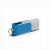Factory wholesale custom logo alumina shell MINI OTG 64gb usb disk