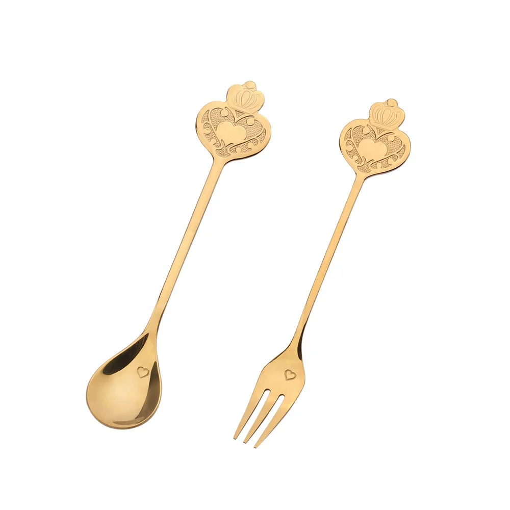 

Christmas cutlery golden flower stainless steel tea coffee spoon, Silver,gold,black,copper,...