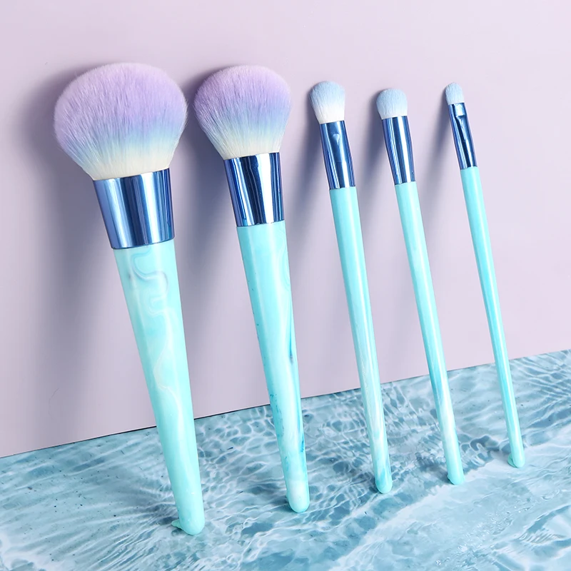 

Cosmetics Woman Makeup Tools Custom 5pcs Eye Shadow Makeup Brush Set, Glitter spray, uv coating