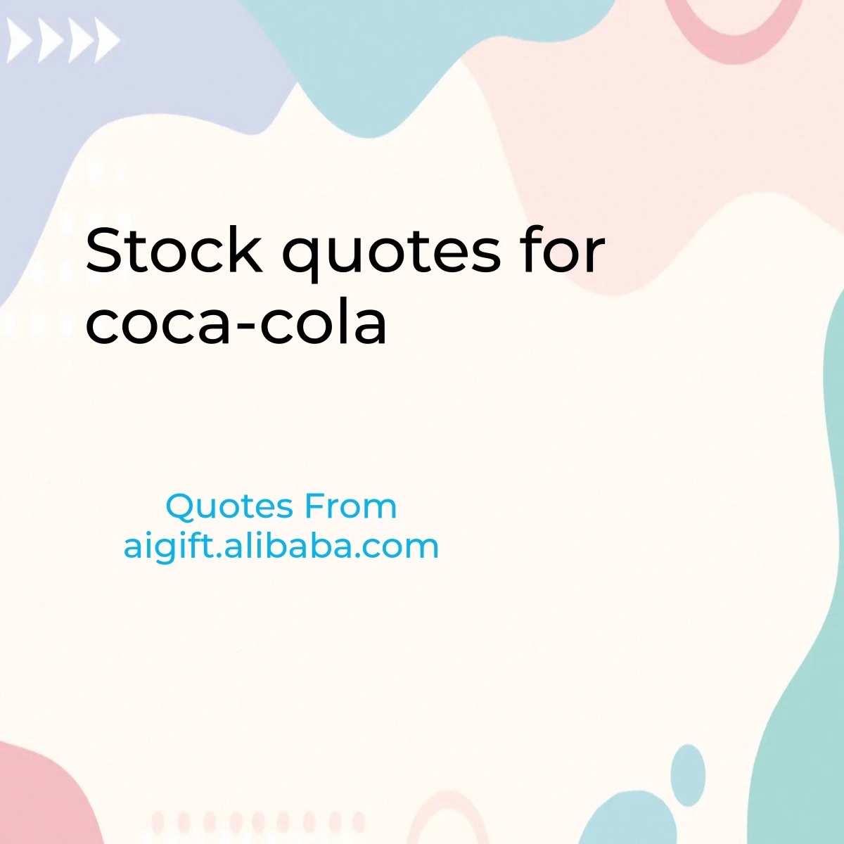 stock quotes for coca-cola