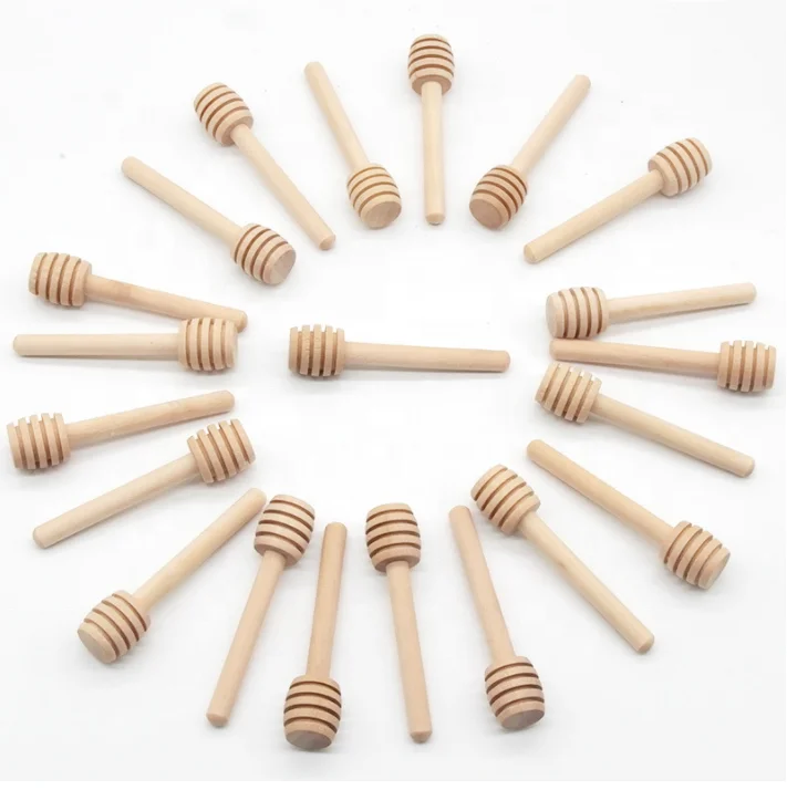 

Honeycomb stick mini wooden honey spoon honey blender