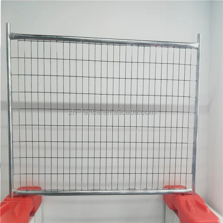 

Hot Dipped Galvanized Temporary Security Fencing portable fence sheet, Lightgrey