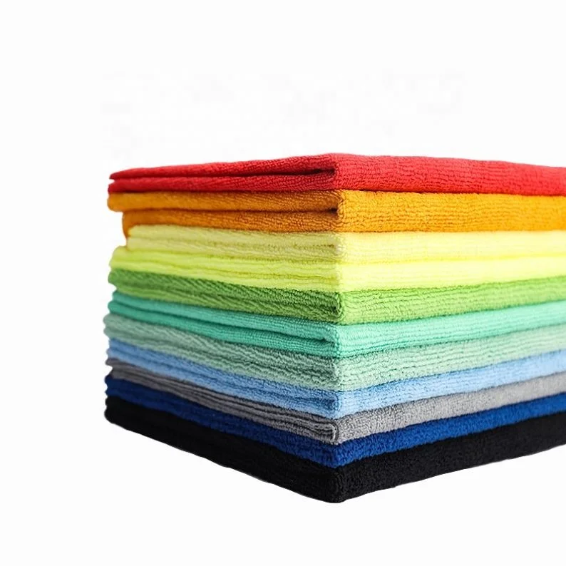 

New Microfiber Drying Towel Wash For Cleaning, Purple/green/blue/coffee/pink