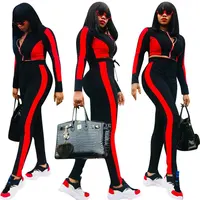 

91103-MX37 newest casual style crop top jumpsuit woman sehe fashion autumn